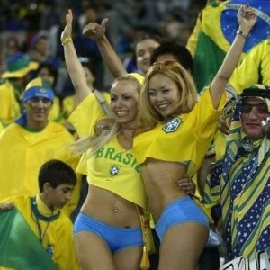 brésil coupe du monde supportrices