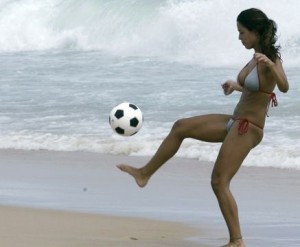 fille football brésil
