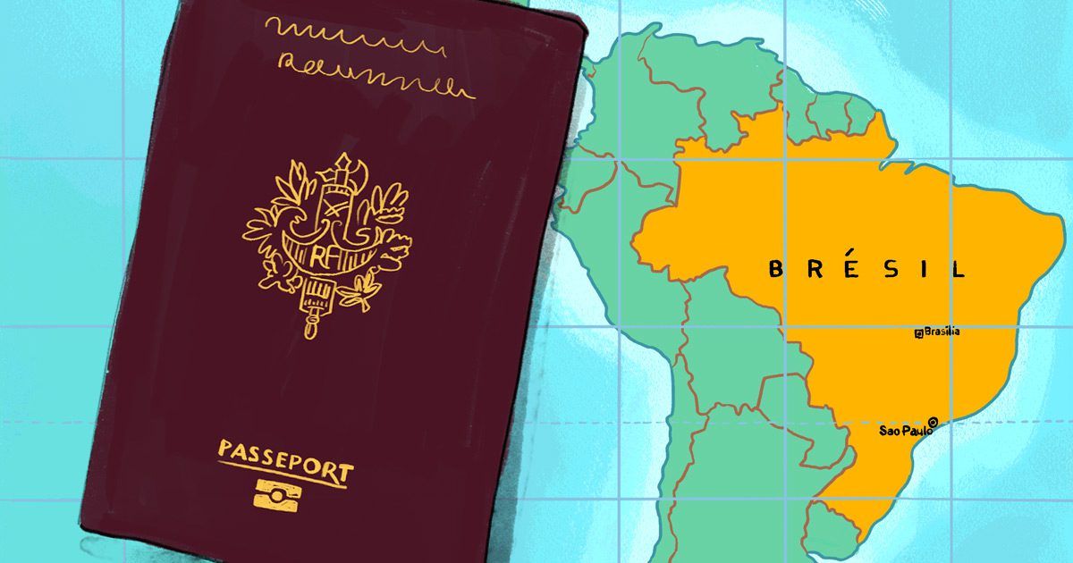 visa pour le Brésil